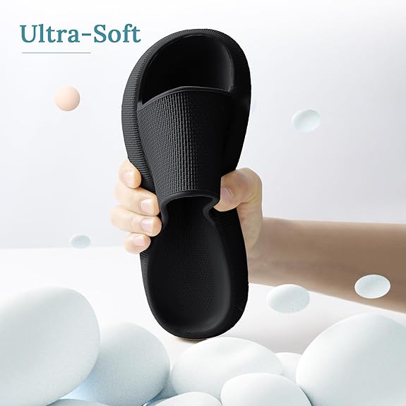 Cloud Comfort Slides – Thick Sole Lightweight EVA Sandals for Indoor & Outdoor Use