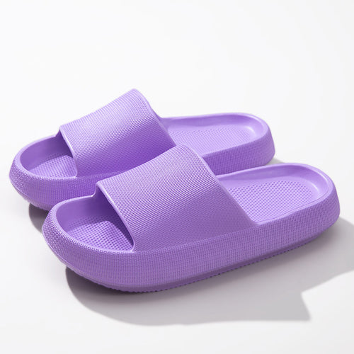 Cloud Comfort Slides – Thick Sole Lightweight EVA Sandals for Indoor & Outdoor Use